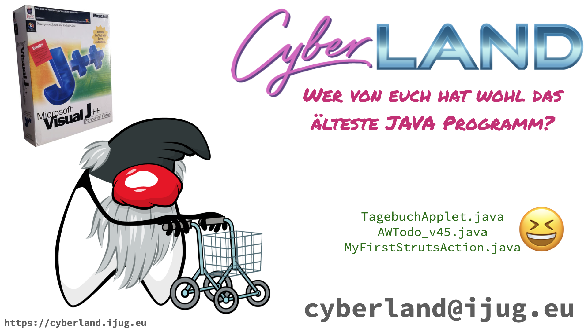 Schickt Euer ältestes Java-Programm